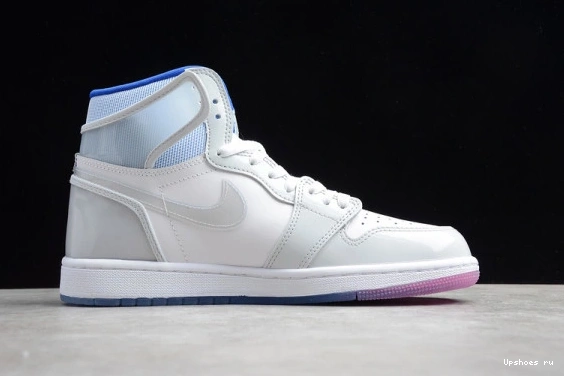 Air Zoom 1 Jordan White  Blue Retro CK6637-104 CK6637-104 High Racer 0602